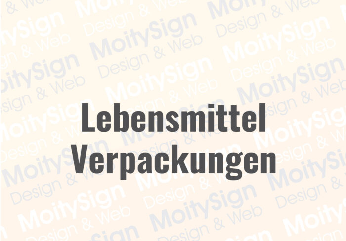 Lebensmittelverpackungen