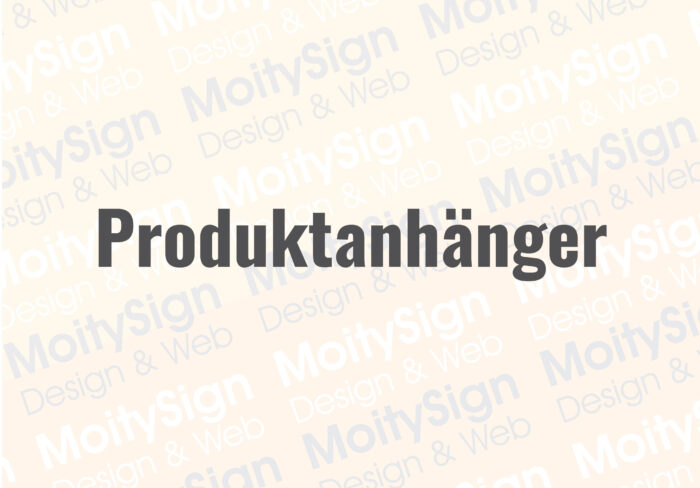 Produktanhänger