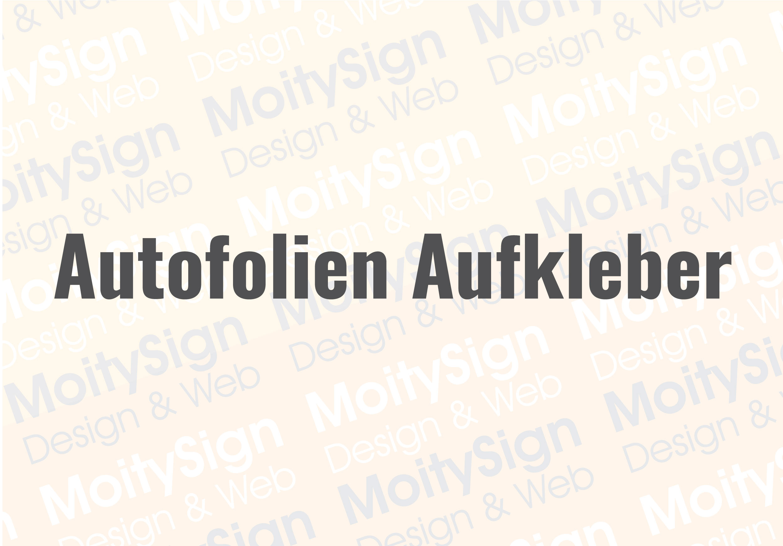Autofolien-Aufkleber